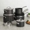 Prima Square Copper Non Stick Frying Pan - 4 Piece Set