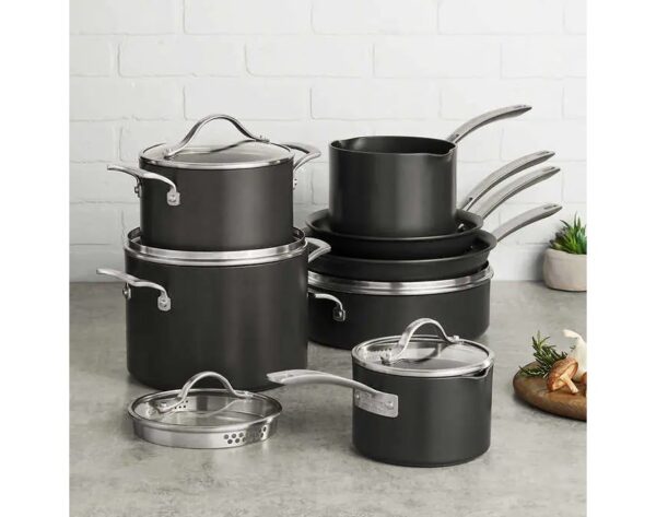 Prima Square Copper Non Stick Frying Pan - 4 Piece Set