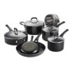 Tramontina Nonstick Porcelain Enamel Cookware Set - Black - Image 4