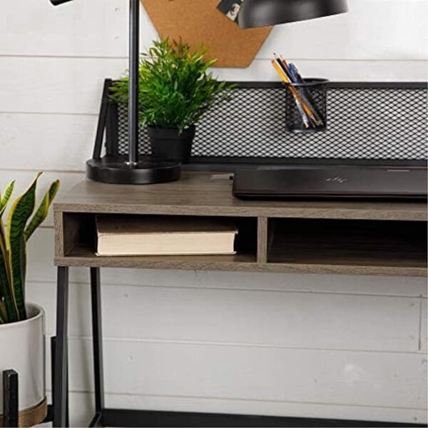 Walker Edison 42" Mesh Back Writing Desk - Image 5