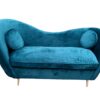Kooper 2 Seater Velvet Sofa - Seafoam Blue 165cm - Image 4
