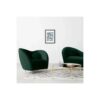 Kooper Accent Armchair - Green Velvet - Image 5
