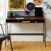 Walker Edison Mesh Back Writing Desk