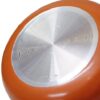 Linsan 8 Piece Aluminium Non-Stick Cookware Set Orange - Image 3