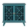 Walker Edison Gwen Fretwork Accent Console Shelf - 32-inch - Image 5