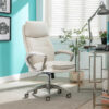 Lillian August Peyton Plush Velvet High Back Office Chair