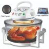 Linsan 12L Infrared Halogen Convection Oven With Cookbook - 1400w White