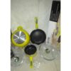 Linsan 5 Piece Aluminum Non-stick Cookware Set - Lemon - Image 5