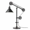 Industrial Pulley Table Lamp - Image 2