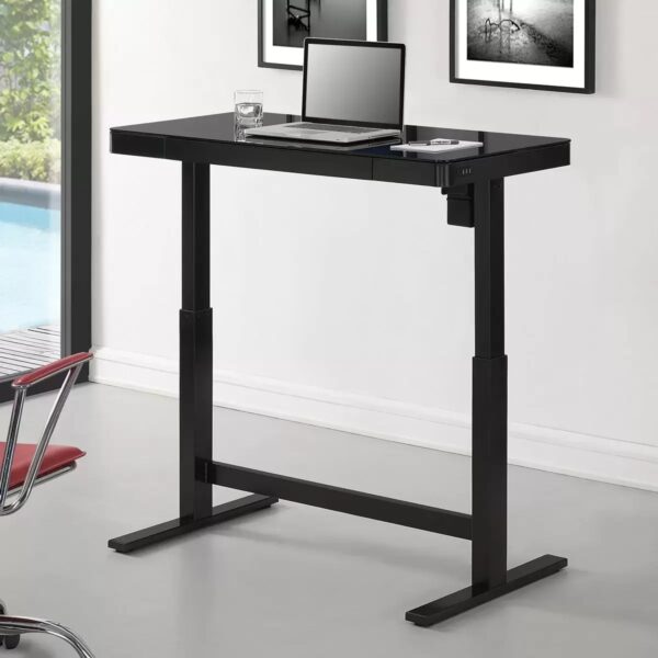Tresanti Wireless Charging Adjustable Height Computer Table - Image 7