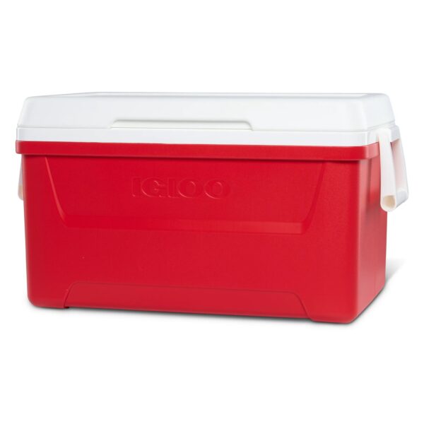 Igloo 48 Qt. Laguna Ice Chest Cooler - Red - Image 2