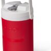 Igloo 1 Gallon Sports Beverage Jug With Hooks - Red