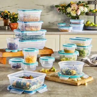 Snapware Plastic Food Storage Set - 38 Pieces