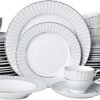 Mikasa Gingko Mikasa Adrian Grey 40pcs Dinnerware Set - Image 4