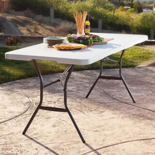 Lifetime Fold in half Utility Table 6 Feet