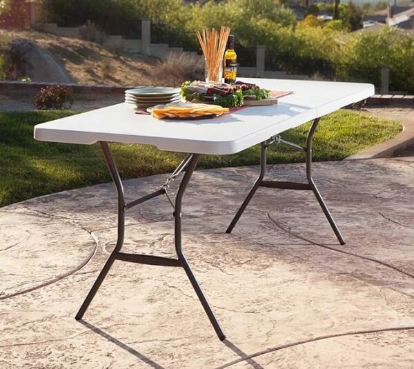 Lifetime Fold in half Utility Table 6 Feet
