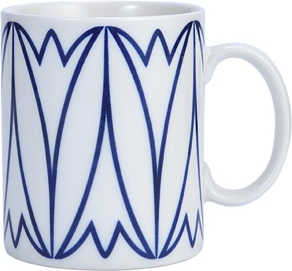 Mikasa Gingko Lavina Cobalt 16 Piece Dinnerware Set - Service For 4 - Image 4
