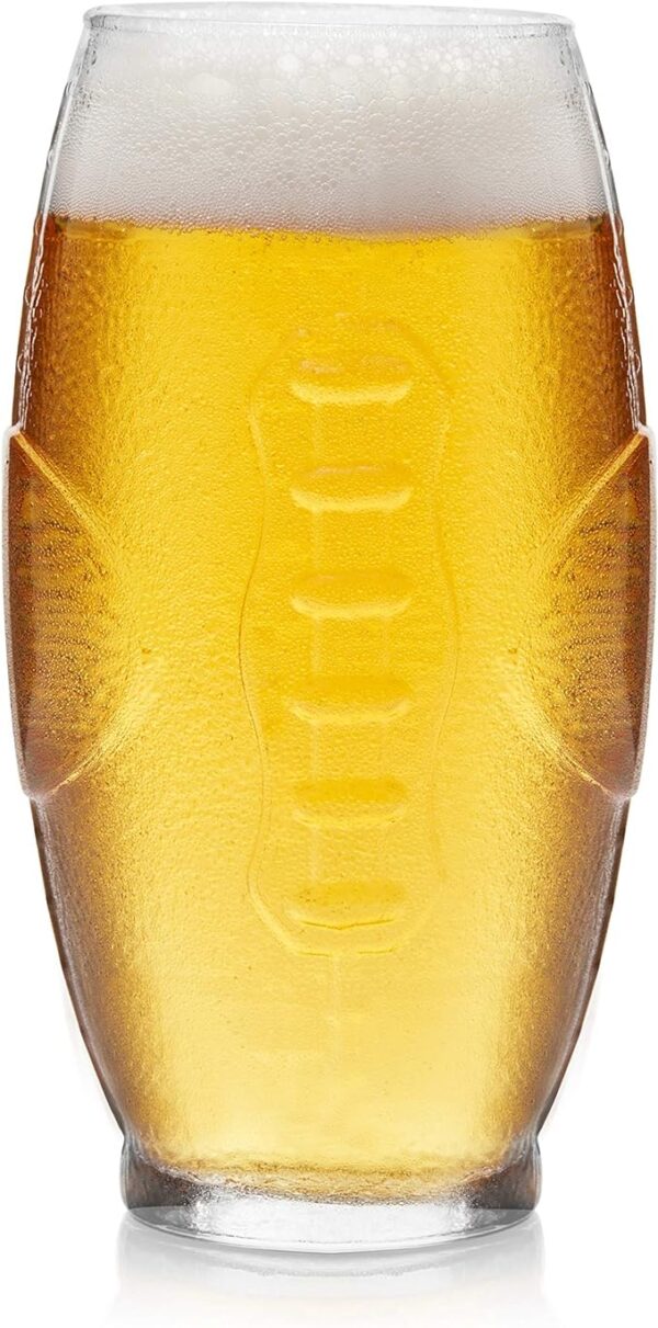 Libbey Football Tumbler Glasses - 23-ounce - Set Of 4 - Image 5