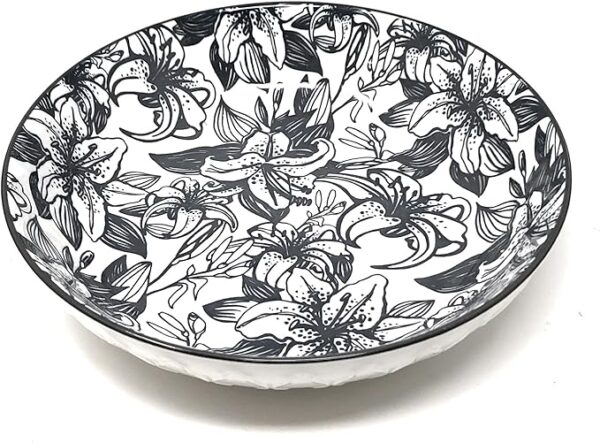 Signature 4 Piece Bowl Set Stoneware Bowls - Microwave And Dishwasher Safe - Image 5