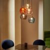 Ilaria Cluster Light Multicoloured Glass And Brass - Image 2