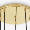 Ilaria Cluster Light Multicoloured Glass And Brass - Image 7