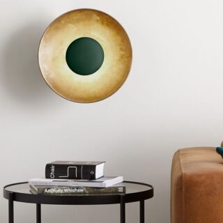 Chicago Wall Lamp Muted - Green And Brass