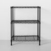3 Tier Wire Shelf Chrome - Made By Design -77.7cm x 59cm x 33.9cm - Image 3