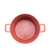 Dessini Regina Marble Non Stick Cookware Set - Red - 10pcs - Image 6