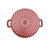 Dessini Regina Marble Non Stick Cookware Set - Red - 10pcs - Image 7