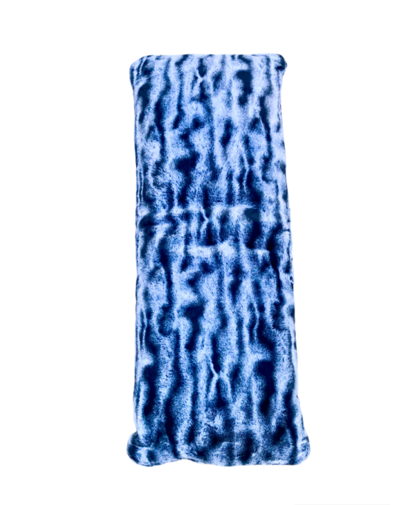 Idea Nuova Faux Fur Body Pillow Taupe - 20" X 48" - Image 4