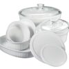 CORNINGWARE French White 10 Piece Bakeware Set - Image 5