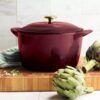 Tramontina Enameled Cast Iron 7-quart Dutch Oven  - Cranberry