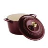 Tramontina Enameled Cast Iron 7-quart Dutch Oven  - Cranberry - Image 3