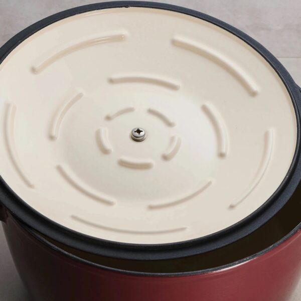 Tramontina Enameled Cast Iron 7-quart Dutch Oven  - Cranberry - Image 7