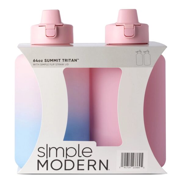 Simple Modern 64-oz Tritan Plastic Summit Water Bottle With Flip Straw - Image 7
