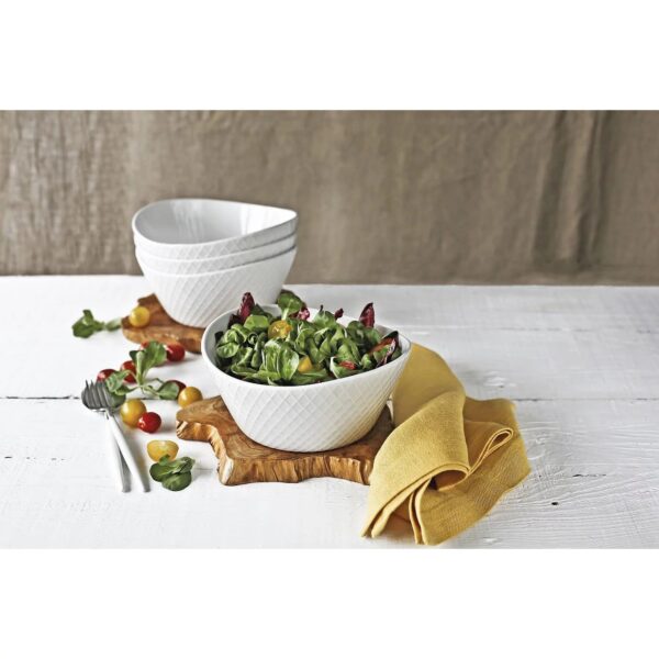 Over & Back 4-piece Porcelain Serving Bowl Set - Image 4