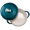 Tramontina Enameled Cast Iron 7-quart Dutch Oven  - Peacock - Image 7