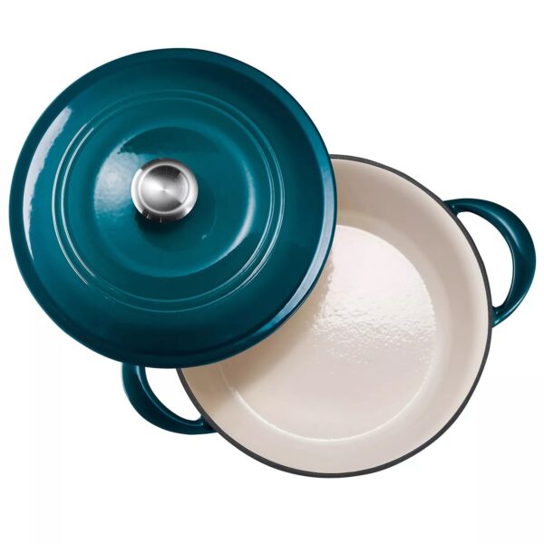 Tramontina Enameled Cast Iron 7-quart Dutch Oven  - Peacock - Image 7