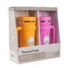Thermoflask 32oz Insulated Standard Straw Tumbler With Handles - 2pack