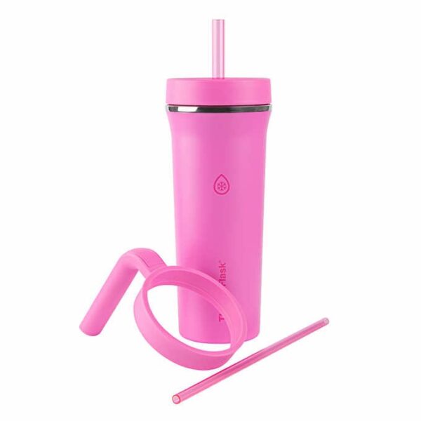 Thermoflask 32oz Insulated Standard Straw Tumbler With Handles - 2pack - Image 4
