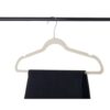 Member's Mark Elite Velvet Hangers With Chrome Hooks -50 Pcs - Ivory - Image 4