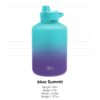 Simple Modern 64-oz Tritan Plastic Summit Water Bottle With Flip Straw - Tropical Seas & Oasis - Image 5