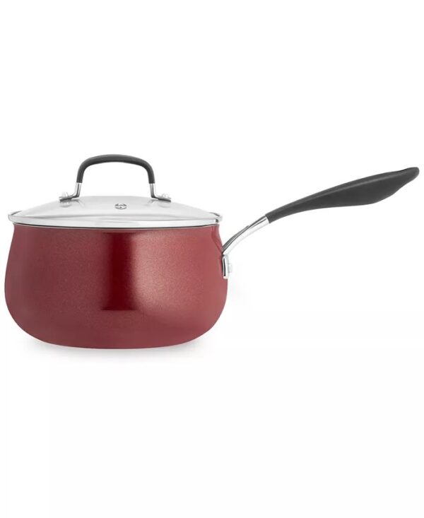 Belgique Nonstick Aluminum Red 12-Pc. Cookware Set, Created for Macy's - Image 9