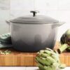 Tramontina Enameled Cast Iron 7-quart Dutch Oven  - Oyster - Image 2