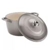 Tramontina Enameled Cast Iron 7-quart Dutch Oven  - Oyster - Image 4