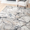 Barmond Dorinda Gray Area Rug - 5 Ft. 3 In. X 7 Ft. - Image 2