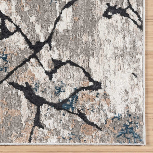 Barmond Dorinda Gray Area Rug - 5 Ft. 3 In. X 7 Ft. - Image 3