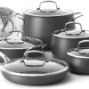 Belgique Aluminum 11-Pc. Cookware Set Grey, Created for Macy's - Image 3