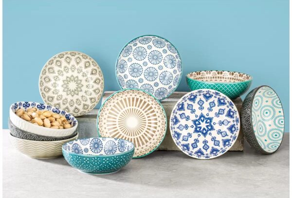 Signature Housewares - 10 Pcs Stoneware Bowls - Image 3