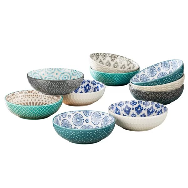 Signature Housewares - 10 Pcs Stoneware Bowls - Image 5